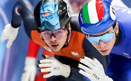 Bronzo Italia nella staffetta maschile di Short Track