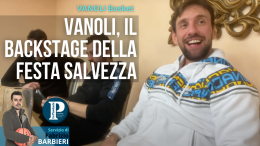 Vanoli, il backstage della festa salvezza