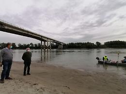 Ponte Giuseppe Verdi, rilievi sonici per rilevare i fondali
