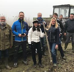Bosco della Colombaia, rinascita dopo la grandine: ora le piante sono 680