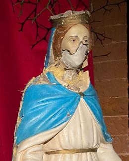 La Madonna sfregiata di Batnaya &egrave; a Seniga