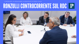 Ronzulli (FI) sul Reddito di cittadinanza: &laquo;Bisogna raddoppiarlo&raquo;