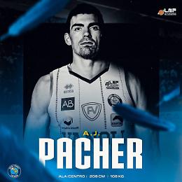 Basket, alla Vanoli  arriva l’atleta statunitense A.J. Pacher