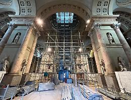 Duomo, lo spettacolo dei lavori di restauro
