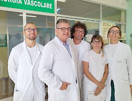 Chirurgia vascolare: primo giorno di lavoro per il nuovo direttore della Struttura complessa