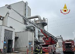 Incendio all'Indorama (ex Sicrem), nessun lavoratore ferito