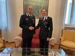 Prima donna al comando della compagnia dei carabinieri