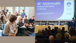 L'Università Cattolica celebra 40 anni di presenza a Cremona