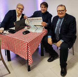 Vito Romaniello ospite a Cremona: «Così il calcio va a braccetto con il cibo»