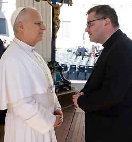 L’amico del Redentore, Leone con l’opera pia