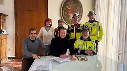 Pierina, una parte del parco al Nucleo Cinofilo Peritas degli Alpini: «Esempio di dedizione al bene»