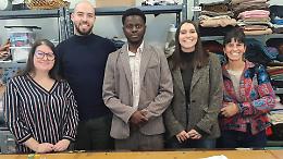  Il sarto fuggito dal Benin: «Per ‘cucire’ un futuro»