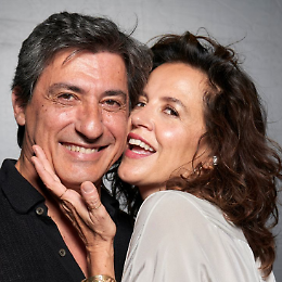 Emilio Solfrizzi e Irene Ferri in "L’anatra all’arancia"