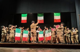 La fanfara a teatro suona per Telethon