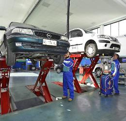 Autoriparatori in calo, meno 13% in dieci anni