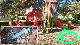 Allarme siringhe nel parchetto dei bimbi