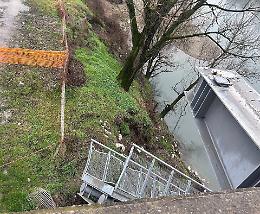 La passerella va verso la rimozione