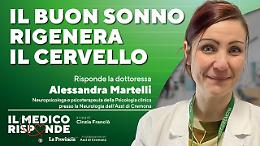 Il buon sonno cura la mente: il cervello si rigenera di  notte