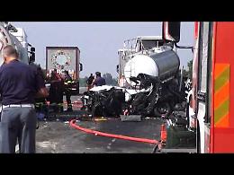 Il video dell'incidente mortale sull'A21