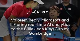 Comunicato Stampa: Valorem Reply porta l’AI in campo con Microsoft e ITF alla Billie Jean King Cup by Gainbridge