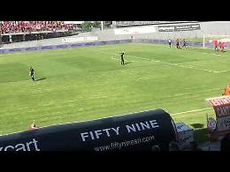 VIDEO Carpi-Cremonese, i grigiorossi sotto la curva in festa