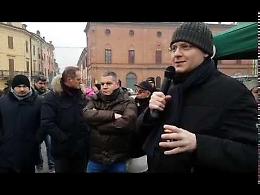 VIDEO Manifestazione di protesta a Casalmaggiore