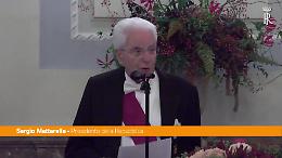 Mattarella "Sfide esistenziali per l'Unione Europea, no a cedimenti"