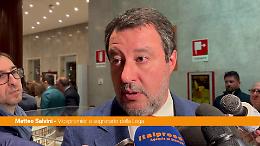 Salvini "Nessuna resa dei conti con Vannacci, errori di squadra"