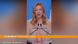 Meloni "Gioia per liberazione di Trentini e Burl&ograve;, al lavoro col Venezuela"