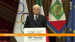 Milano-Cortina 2026, Mattarella "Lo sport &egrave; incontro in pace"