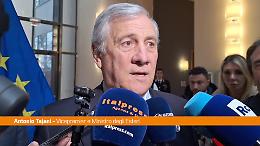 Tajani "Mi auguro che l'Iran scelga la strada del dialogo"