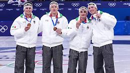 Bronzo nella staffetta maschile: Italia ancora sul podio nello short track