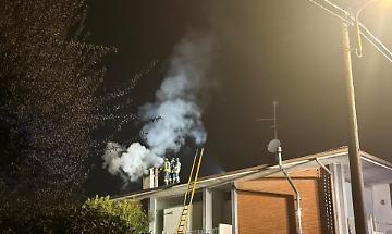 La canna fumaria va a fuoco: paura e danni