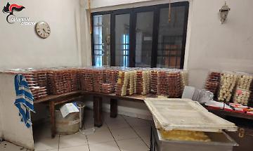 Lavoro nero e pessime condizioni igieniche, sequestrato un laboratorio di pasticceria