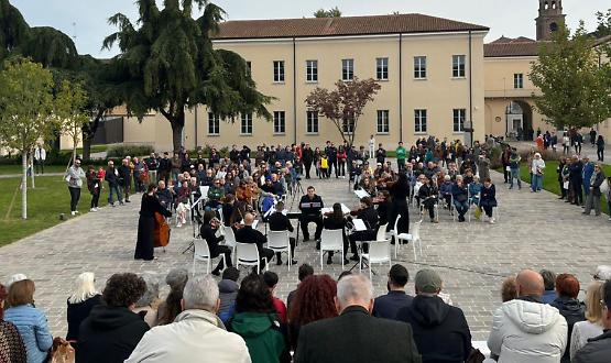 Open day al Politecnico: l'orchestra d'archi del Monteverdi incanta i visitatori