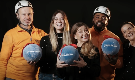 Buone feste dalla Polizia di Stato, uno spot dove la gente &egrave; protagonista