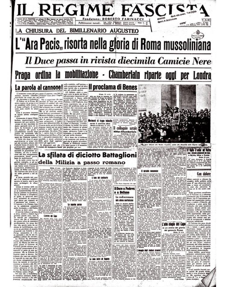 Le celebrazioni del bimillenario Augusteo e la restaurata Ara Pacis