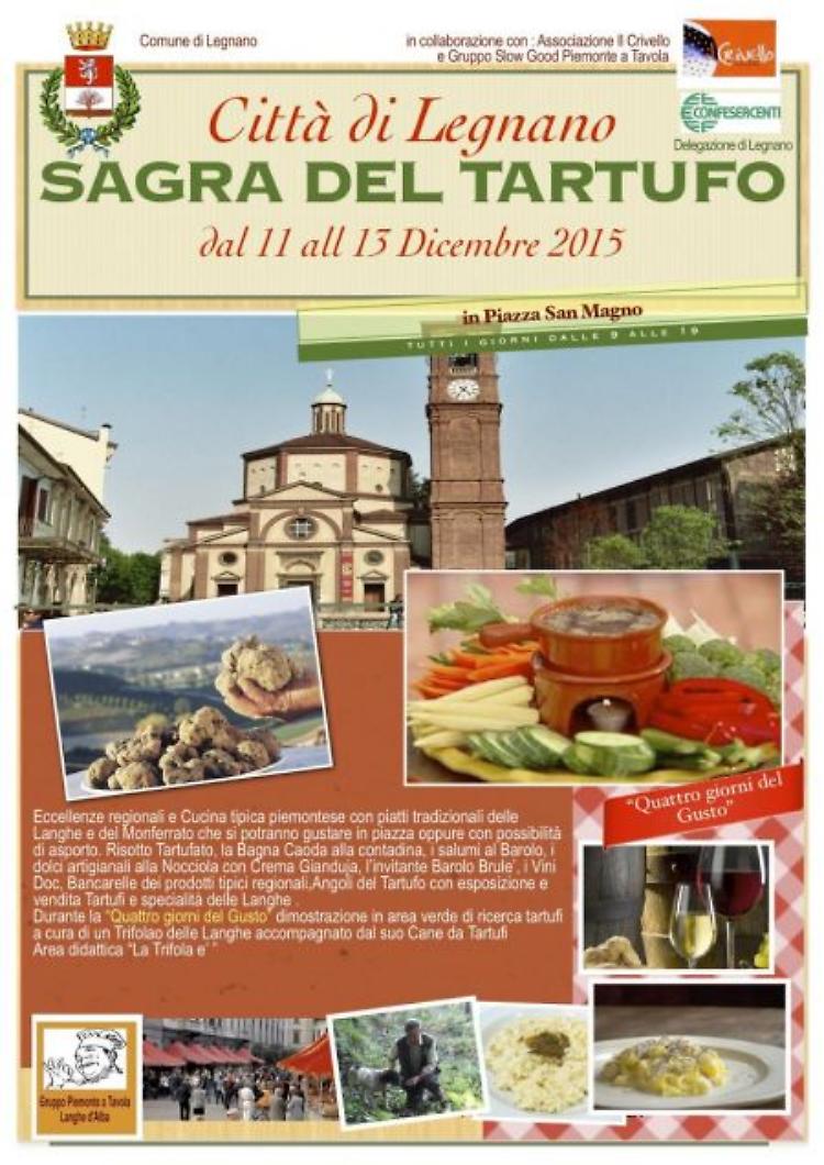A Legnano (MI) la 2^ edizione della Sagra del Tartufo
