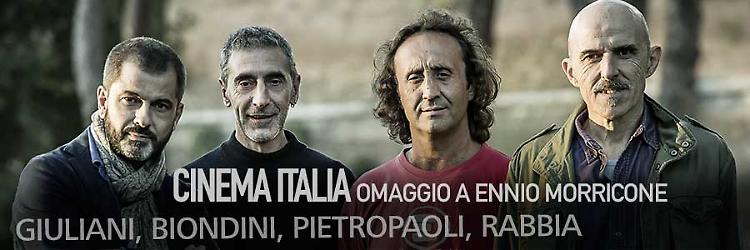 Soresina Jazz Fest. Giovedì 30 omaggio a Morricone con Giuliani, Biondini, Pietropaoli, Rabbia