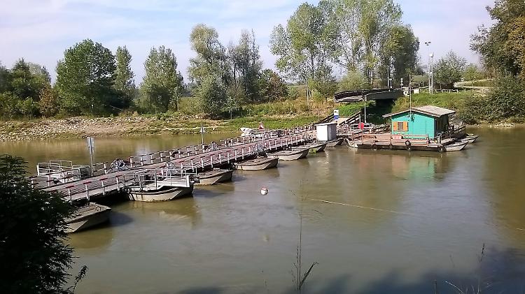 Acqua troppo bassa, chiuso il ponte di Torre d'Oglio