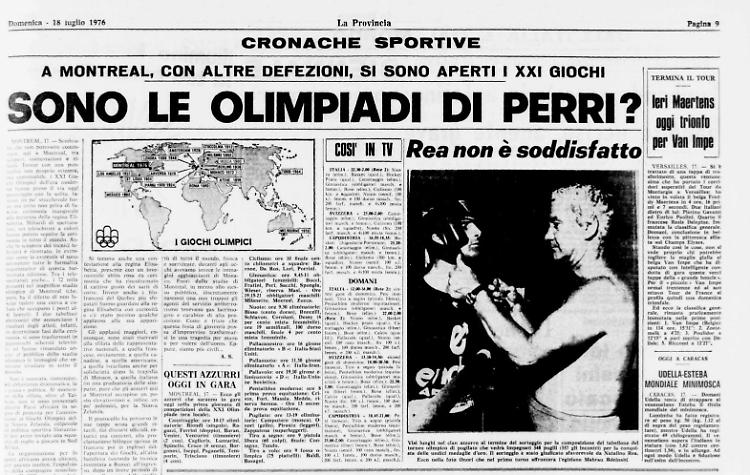Sono le Olimpiadi di Perri?