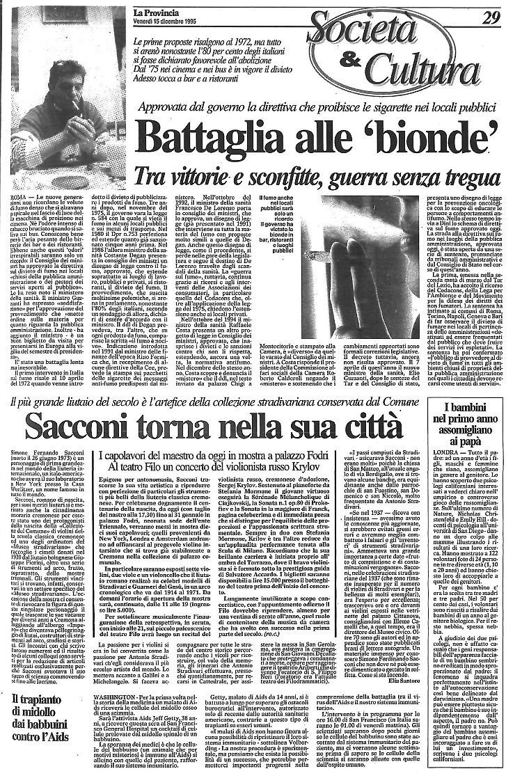 Battaglia alle 'bionde'