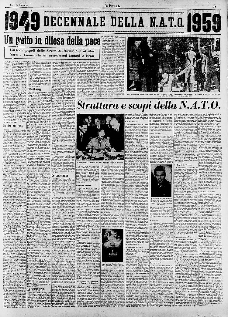 Decennale della N.A.T.O.