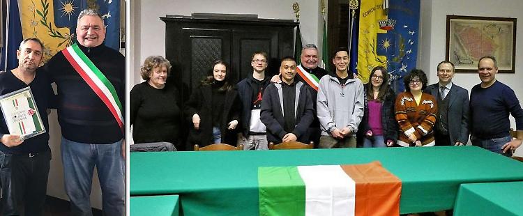 Padre e figlio: 'Nuova vita da italiani'