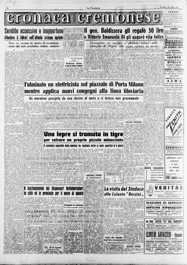 La straordinaria storia del reduce Luigi Maffini