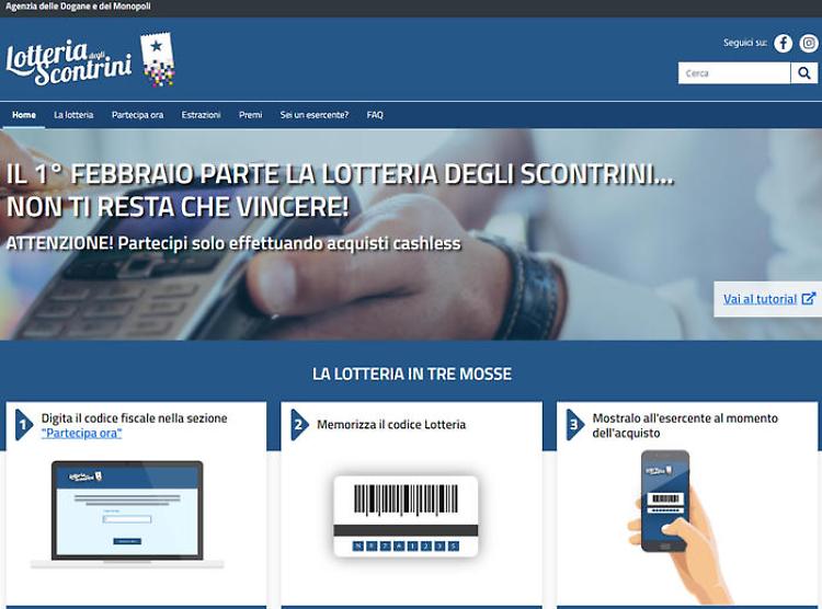 Fisco: da lunedì lotteria scontrini, primi premi da marzo