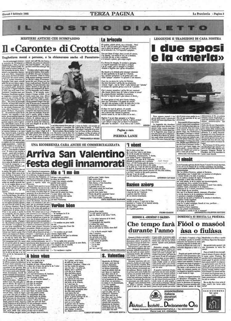 Mestieri antichi che scompaionoIl «Caronte» di Crotta