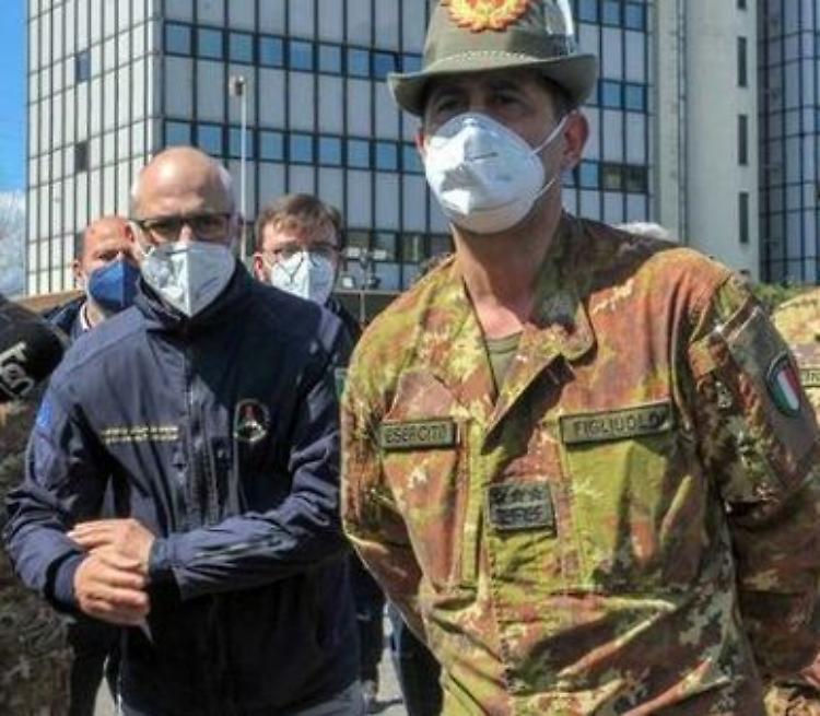 Il generale Figliuolo e Curcio domani in Lombardia