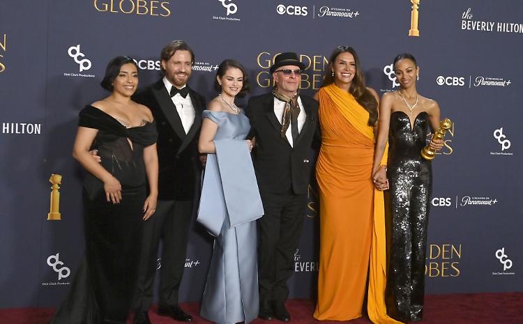 Golden Globe, "Emilia P&eacute;rez" e "Shogun" il film e la serie pi&ugrave; premiati