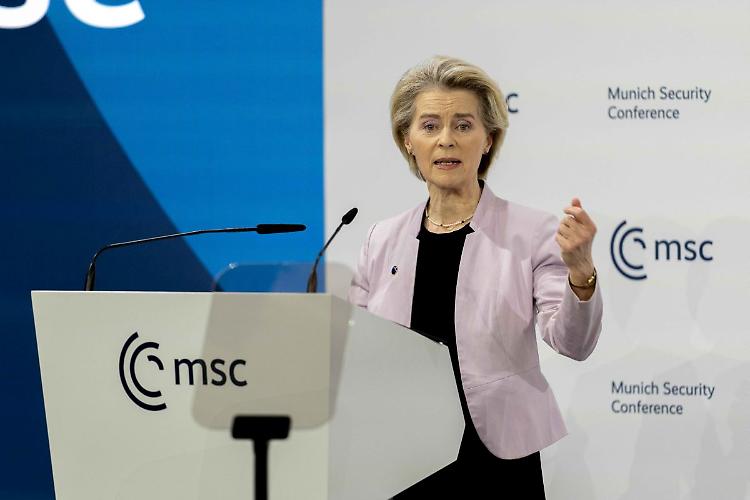 Ue, Von der Leyen "La spesa per la difesa deve aumentare"